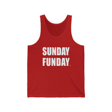Load image into Gallery viewer, Sunday Funday - Unisex Jersey Tank
