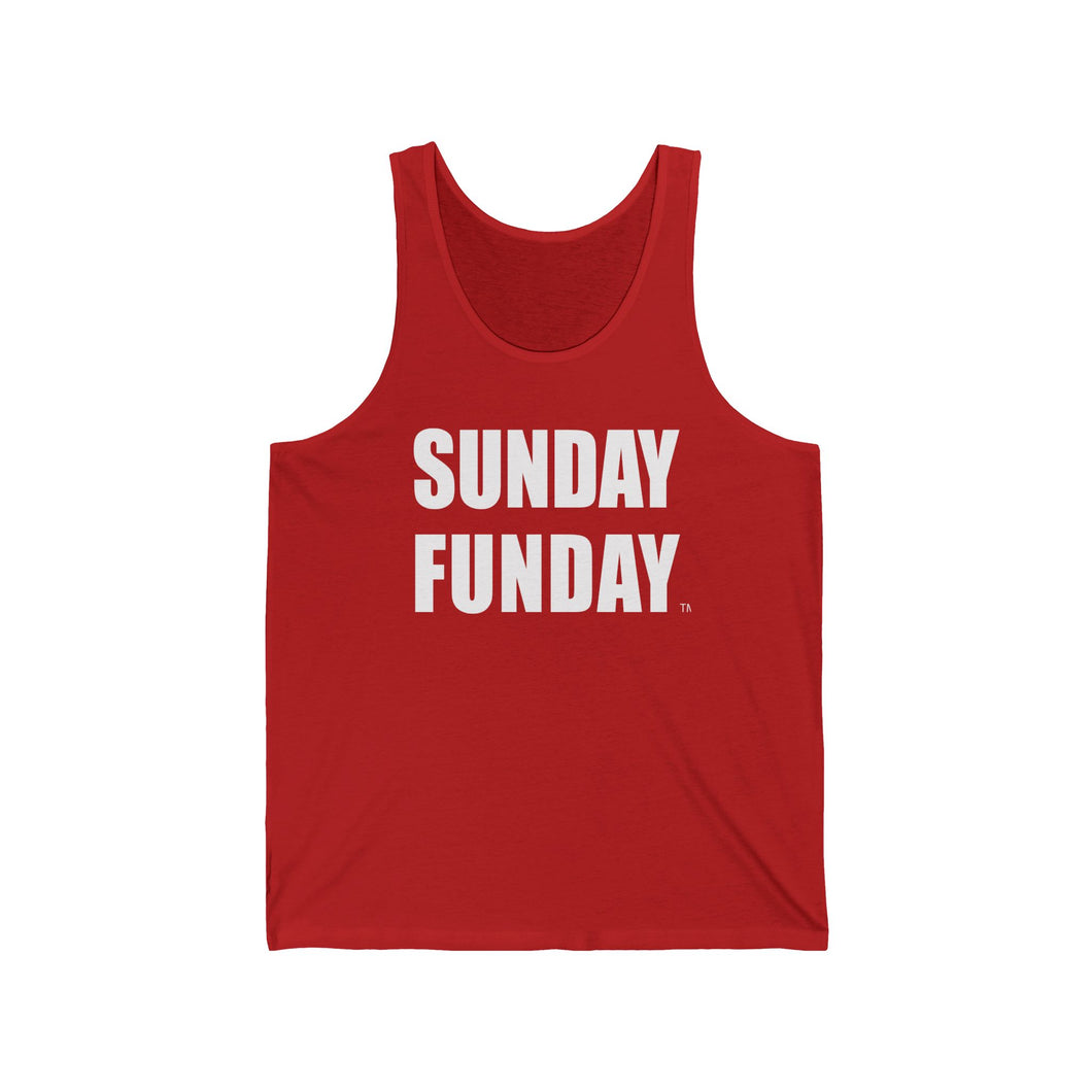Sunday Funday - Unisex Jersey Tank