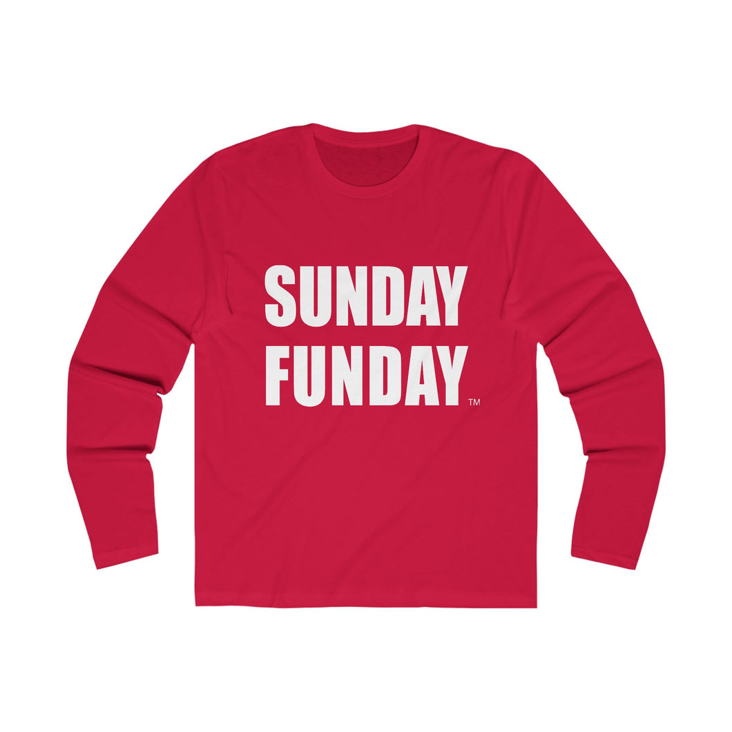 Sunday Funday - Men's Long Sleeve Crew Tee