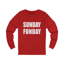 Load image into Gallery viewer, Sunday Funday - Unisex Jersey Long Sleeve Tee
