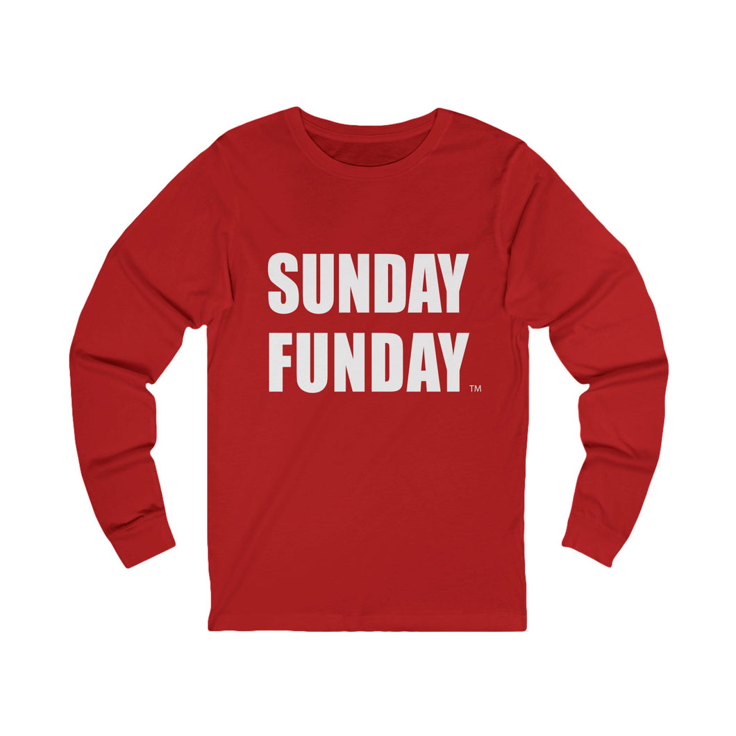 Sunday Funday - Unisex Jersey Long Sleeve Tee