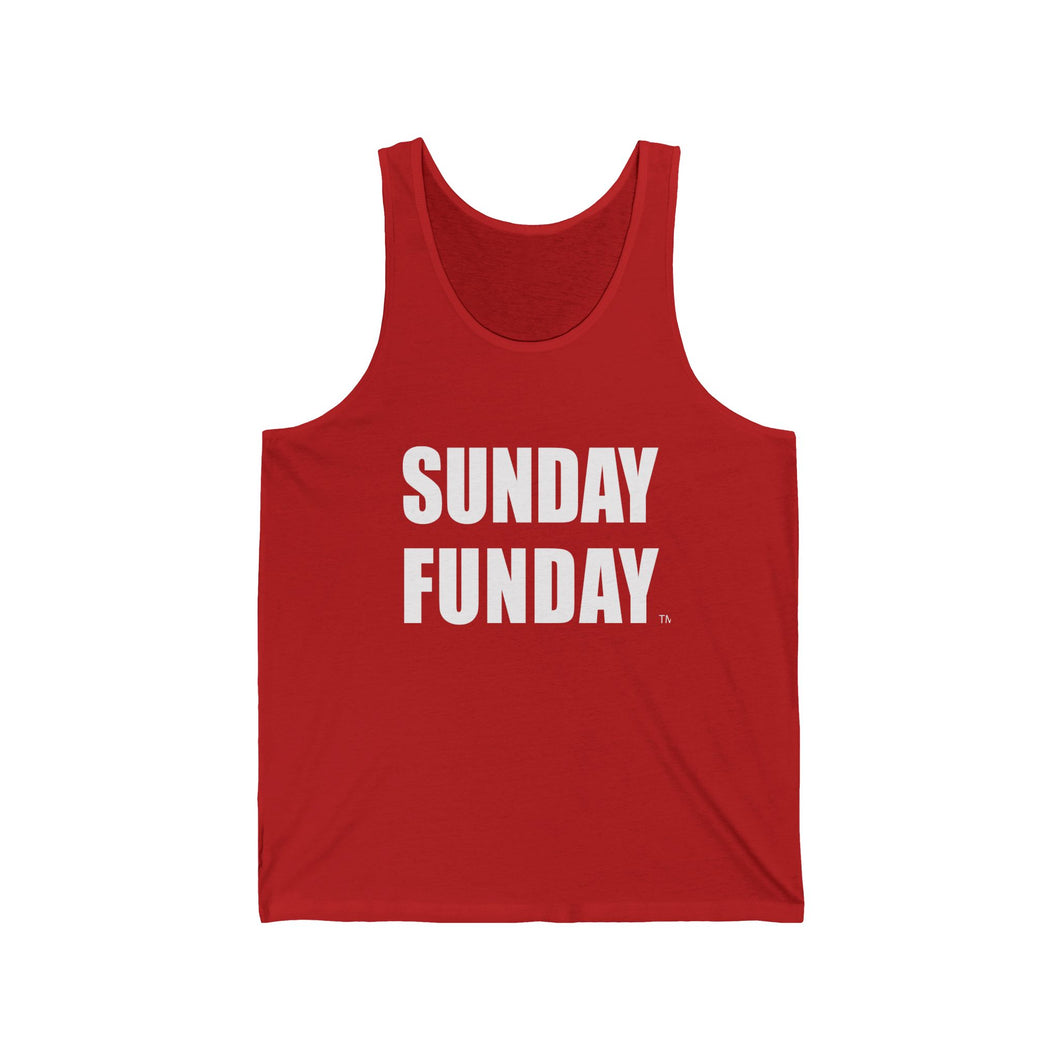 Sunday Funday - Unisex Jersey Tank